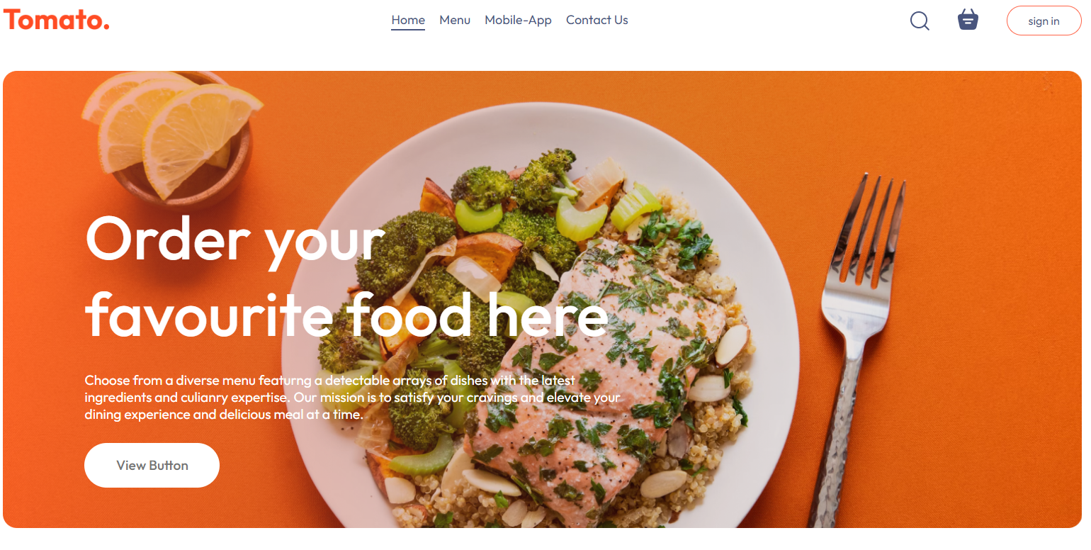FoodZapp Application