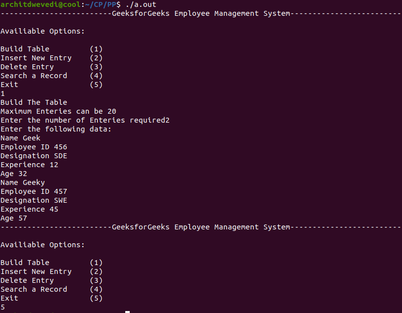 Employee Management System